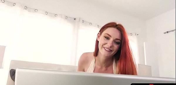  Step sister loves to do webcam shows, the young slut enjoys it a lot!